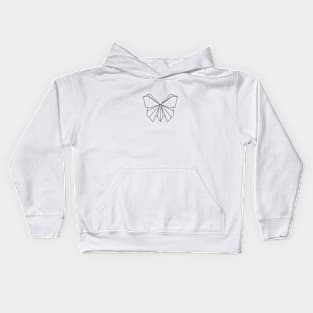 Origami Butterfly Kids Hoodie